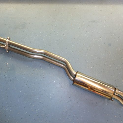 RV8 S/Steel Single back box Sports Exhaust
