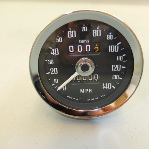 V8 speedo 0 to 140 mph